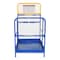 Vestil Steel Work Platform w/2 Door Entry, 36x48, 33-3/8 in. W, 45-3/8 in. D, 1,000 lb. Load Capacity WP-3648-DD - alternate 4
